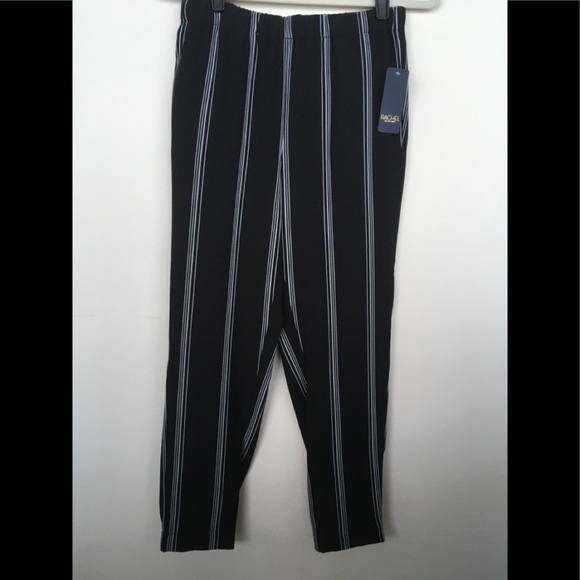 Rachel Roy Striped Joggers - Picture 4 of 8